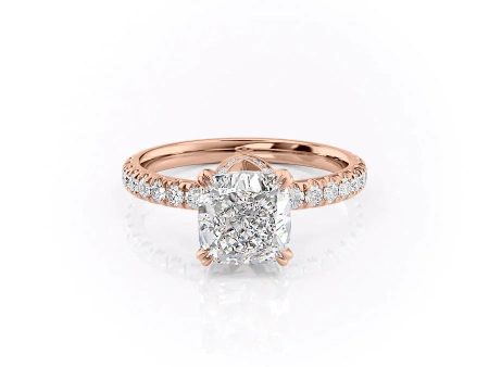 The Sofia Set With A 1.5 Carat Cushion Moissanite Discount